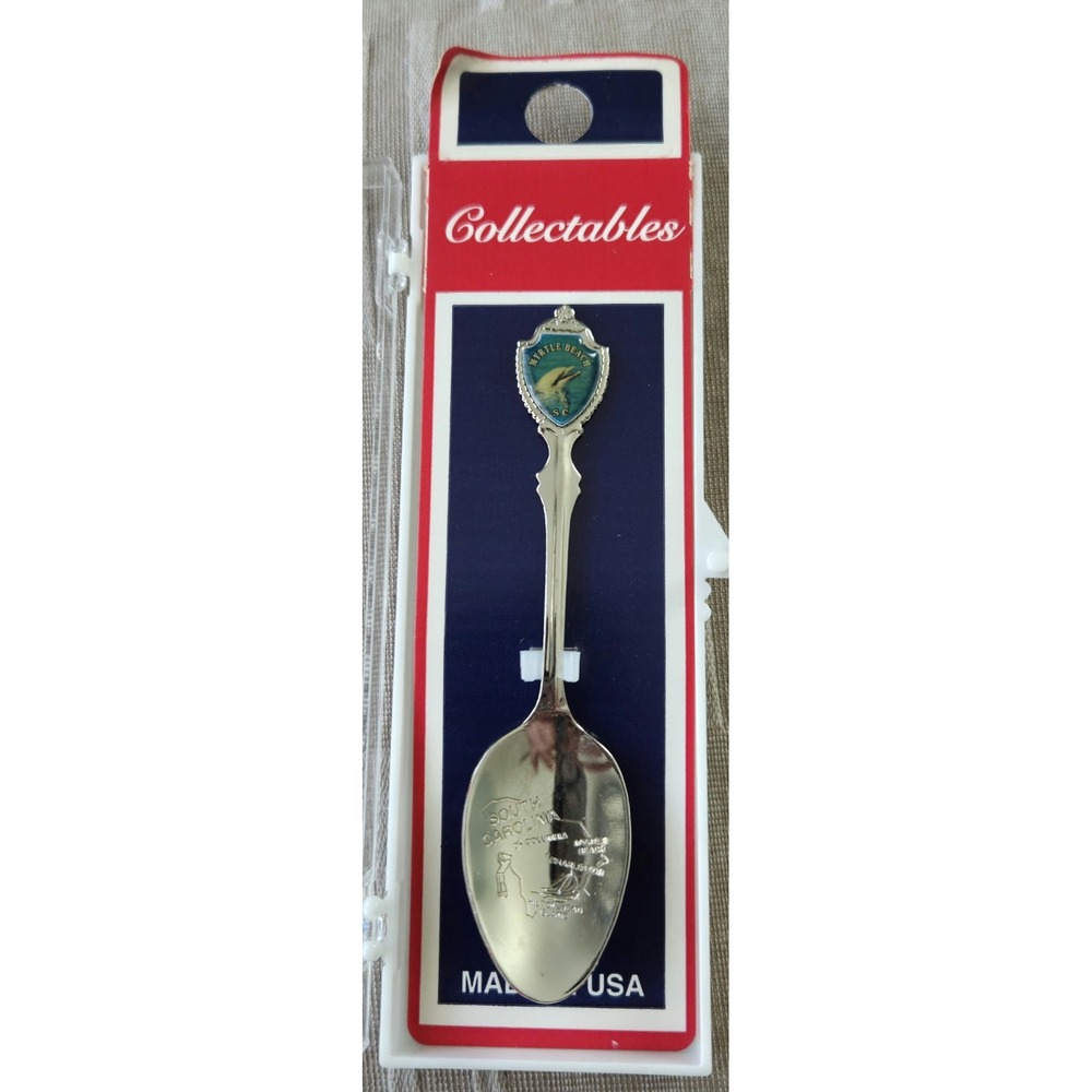 South Carolina Collectible State Spoon Myrtle Beach New‎ In Box